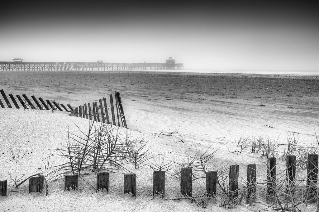 Fog On Folly B&W
