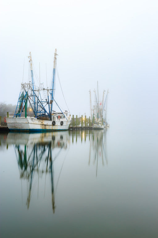 Fog On Shem Creek I