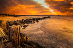 Orange Lighthouse