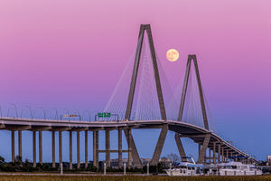 Moonrise Over The Ravenel