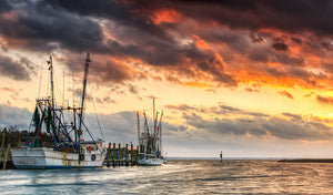 Shem Creek Sunset