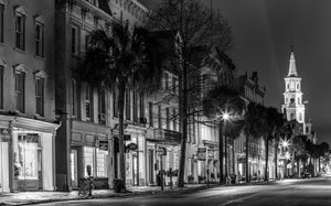 Broad Street in B&W